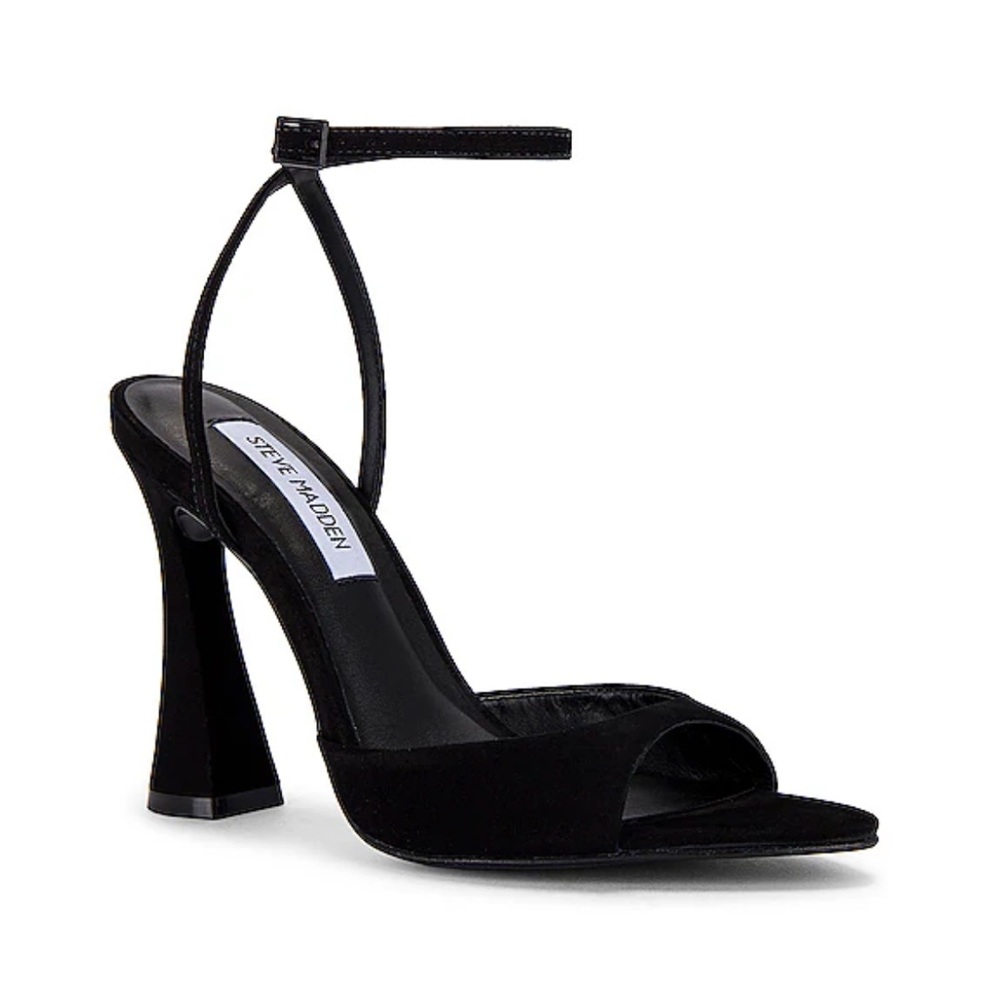Steve Madden Black Heeled Sandals